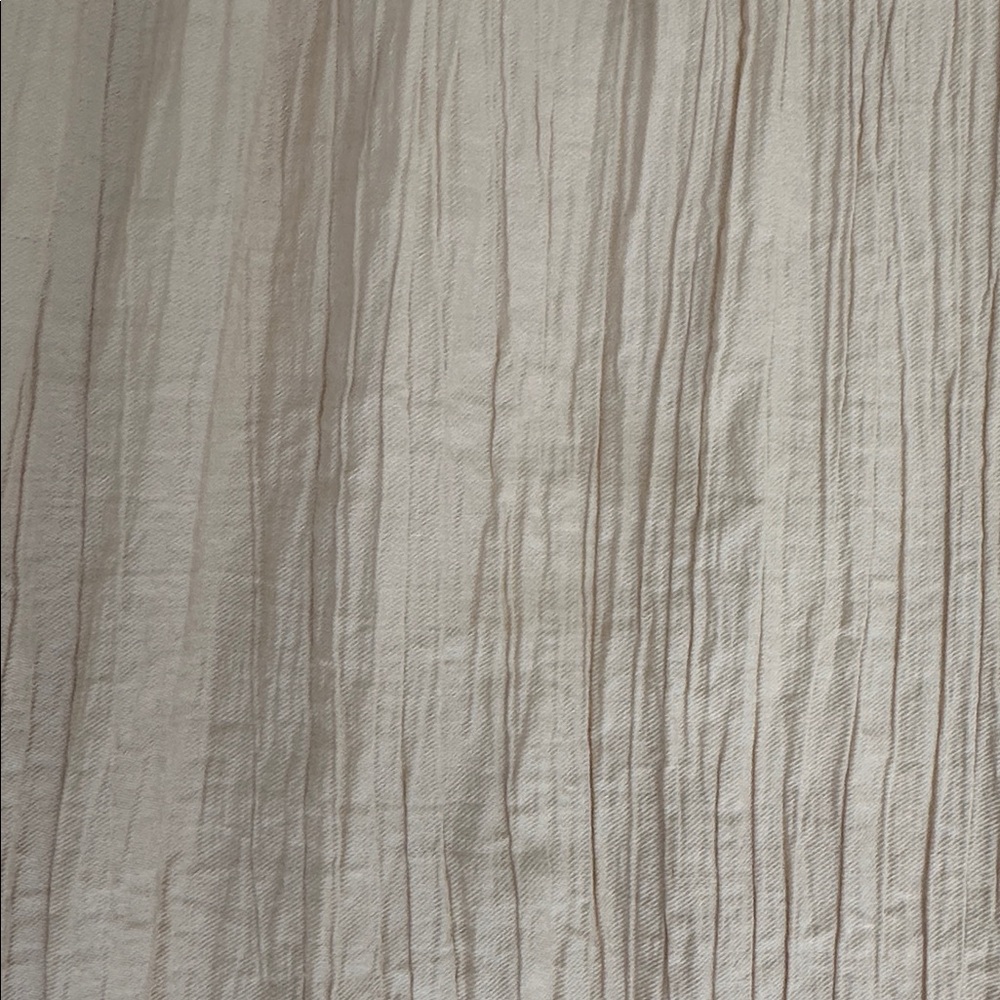 Abercrombie & Fitch Beige Crinkle Maxi Skirt - Picture 6 of 9